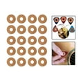 thumbnail image 1 of 20 piezas de púas de guitarra, empuñadura de corcho, de plectro, empuñaduras antideslizantes, accesorio para sujetar púas de guitarra shamjiam Puños de púas, 1 of 9