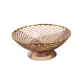 thumbnail image 1 of Pedestal decorativo Tazón Tazón para servir Bandeja Plato de comida Mesa Centro de mesa Fruta Vegetal Titular grande para centro de naranja Sunnimix Tazón de frutas, 1 of 8