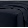 thumbnail image 2 of Fitted Sheet 800 Thread Count 100% Egyptian Cotton 1-Piece Twin-XL Size (39" x 80") Inch, 100% Long Staple Cotton Fitted Sheets, Bed Fitted Sheet fit Upto 18" Deep Pocket - Navy Blue Solid, 2 of 5