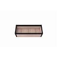 thumbnail image 4 of Delta 45" L x 17" W x 15" H Modern Vinyl Planter, Brown, 4 of 6
