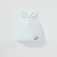 thumbnail image 4 of Gorro de bebé otoño e invierno de doble capa de 0 a 3 meses de terciopelo de algodón a prueba de viento, gorro cálido para bebé recién nacido, gorro fetal, 4 of 5