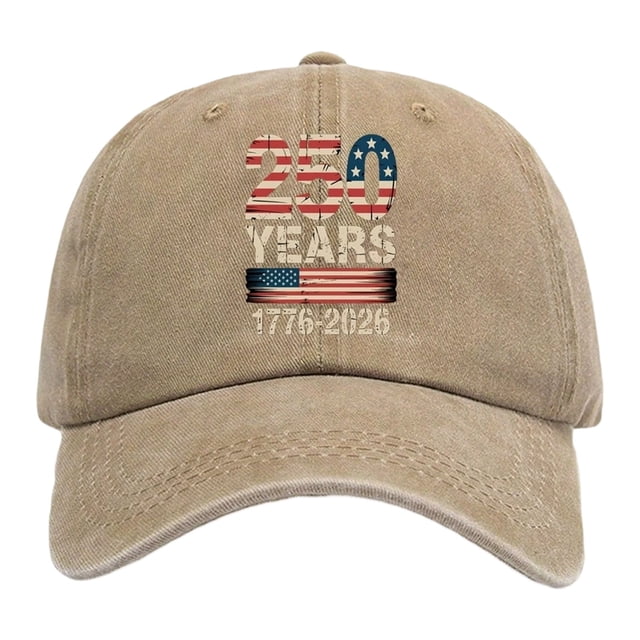 Unisex Anniversary Print Style Fashion Visor Cap For Outdoor Activities And Everyday Wear Without Restriction