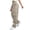 DI64_Beige, variant on Baggy Womens Cargo Pants High Waisted Open Leg Pants Hiking Lightweight Streetwear Trouser with Multiple Pockets Light Gray S