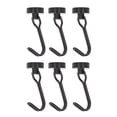 thumbnail image 3 of 6Pcs Small Swing  Hooks, 0 To 5KG Light Stable Outstanding Suction  Hooks Rack For Organization Installation, 3 of 8