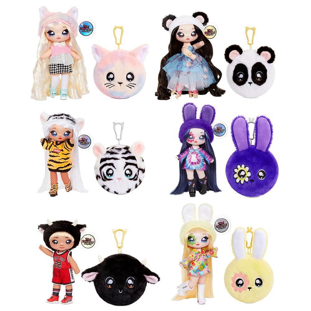 Na Na Na Surprise 2-in-1 Fashion Doll and Plush Purse Series 4 – Melanie Mod