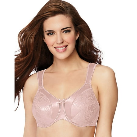 

Bali Satin Tracings® Underwire Minimizer Bra - 3562