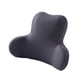 thumbnail image 4 of Almohada de apoyo lumbar Cojín de respaldo de silla transpirable Accesorios de cojín de apoyo Gris, 4 of 8