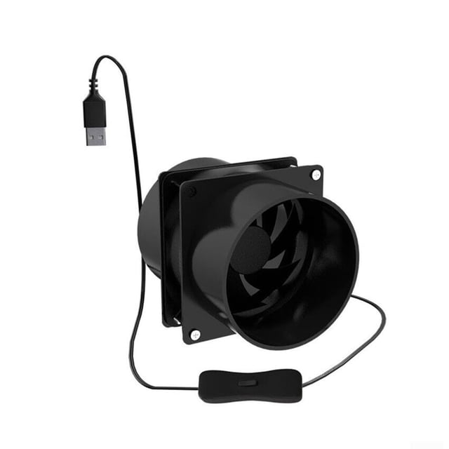 Bewildely Difusor de humo, espacio fresco y limpio con dispositivo innovador, extractor de cocina, ventilador de ventilación Accesorios para electrodomésticos solo fan