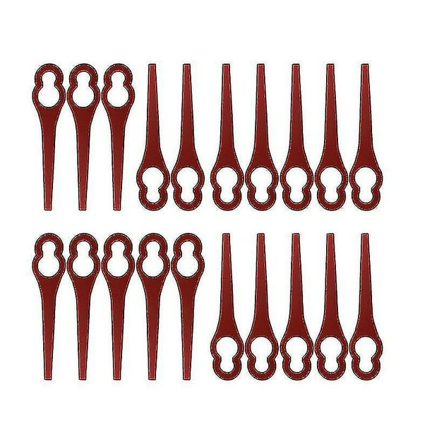 20pcs Plastic Cutting Leaf For Parkside Cordless Lawn Trimmer Prta