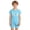 Sky Blue, variant on Shadoumai Toddler Boy Sets Crewneck Dinosaur Print Shorts Sleeve Sports Sets Fashion 2pcs Kids Boys Basketball Set Summer Kids 2 Piece Outfit