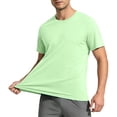 thumbnail image 6 of Inglocry Men's UPF 50+ Swim Shirts Short Sleeve, Sun Protection Quick Dry Rash Guard, Water T-Shirt for Surfing Fishing Beach 2026 Mint Green M, 6 of 6