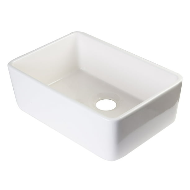 Alfi Brand Ab503 B Biscuit 23 Smooth A Fireclay Single Bowl Farmhouse Kitchen Sink Com Alfi Brand Ab503 B Biscuit 23 Smooth, Alfi Farmhouse Sink