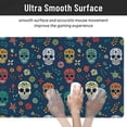 thumbnail image 5 of XMXT Non-Slip Gaming Mouse Pad, Colorful Skull Patterns Mousepad Computer Keyboard Mats Desk Pads Office Decor Accessories, 15.8"x29.5", 5 of 8