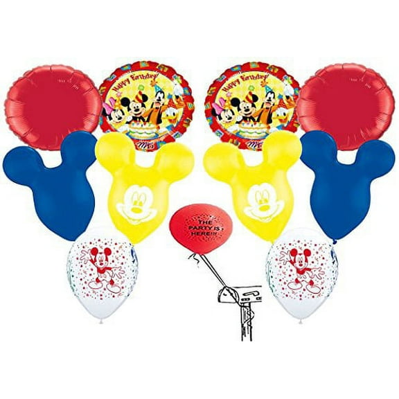 Mickey and Friends Happy Birthday Balloon Bouquet