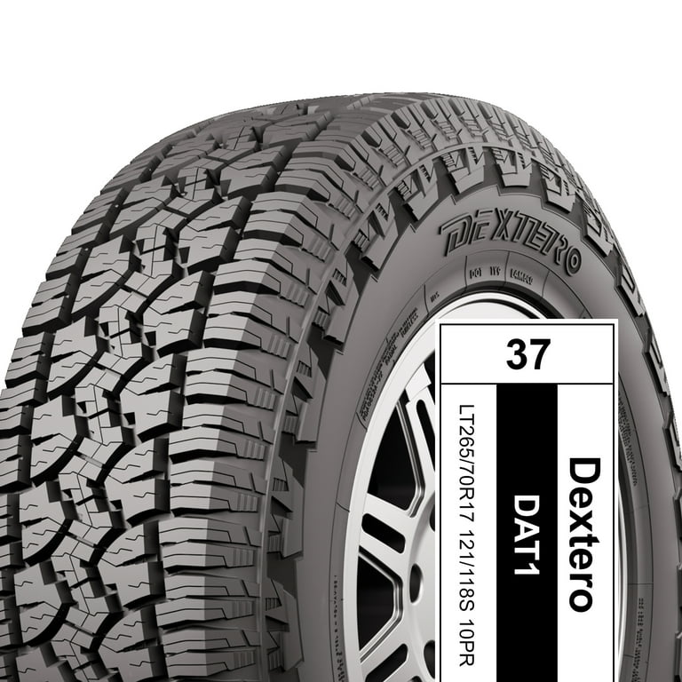 トリトリ Dextero All Terrain DAT1 LT265/70R17E 121/118S - Walmart.com