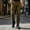 Brown # Mens Pants, variant on Vetsdori Mens Cargo Pants Elastic Waist Travel Pockets Pantalones Button Gifts for Men Trendy Work Trousers for Men