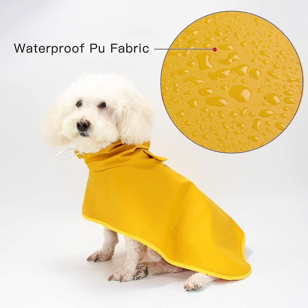 Dog raincoat that covers belly online