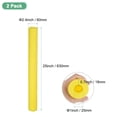 thumbnail image 3 of Uxcell 2-Pack Aislamiento de Tubos de Espuma para Tuberías, 25" x 2.4" (L x W) Envoltura de Protección de Espuma para Tuberías de Agua [Amarillo], 3 of 6