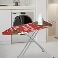 thumbnail image 2 of Renewold Merry Christmas Red Ironing Board Cover with Stretchable Edge Universal Fit Soft Polyester Spandex Fabric Iron Board Cover for Christmas Decor, 55" x 16", 2 of 5