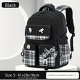 thumbnail image 5 of Cute & Lightweight Waterproof Bow Decor Casual Backpack - Large Capacity School Bag, 5 of 5