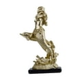 thumbnail image 2 of deevoka Mermaid Statue Art Work Craft Tabletop Ornament for Living Room Shelf Office, 2 of 9