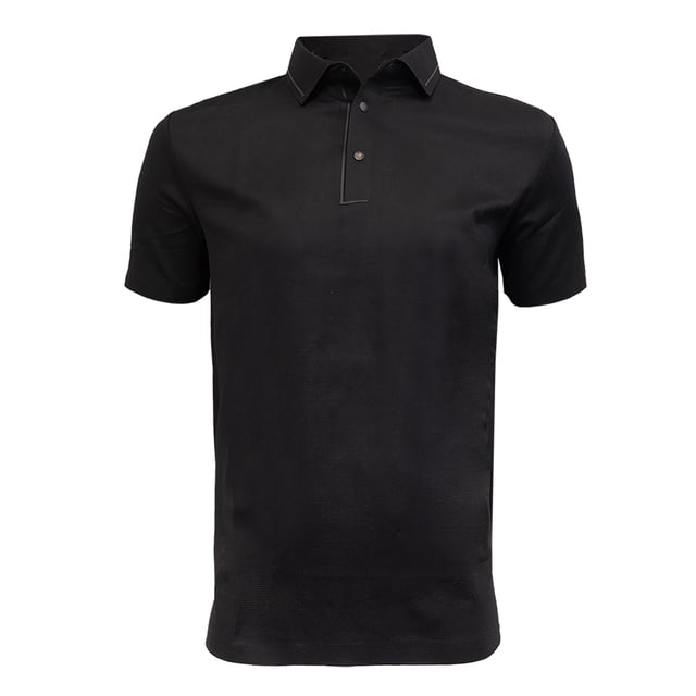 Playera Polo Quarry para Hombre Talla M Negro