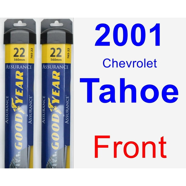 2001 Chevrolet Tahoe Wiper Blade Set/Kit (Front) (2 Blades) Assurance
