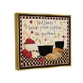 thumbnail image 3 of Good Food Brings People Together Phrase Food & Beverage Graphic Art Metallic Gold Framed Art Print Wall Art, 3 of 6