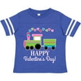 thumbnail image 3 of Inktastic Happy Valentines Day Childs Train Boys or Girls Toddler T-Shirt, 3 of 5