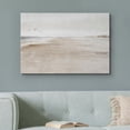 thumbnail image 3 of PixonSign Canvas Print Wall Art Sandy Beach Coastal Landscape Nature Wilderness Illustrations Fine Art Decorative Farmhouse/Country Relax/Calm/Cozy Multicolor Zen for Bedroom - 12"x18", 3 of 5