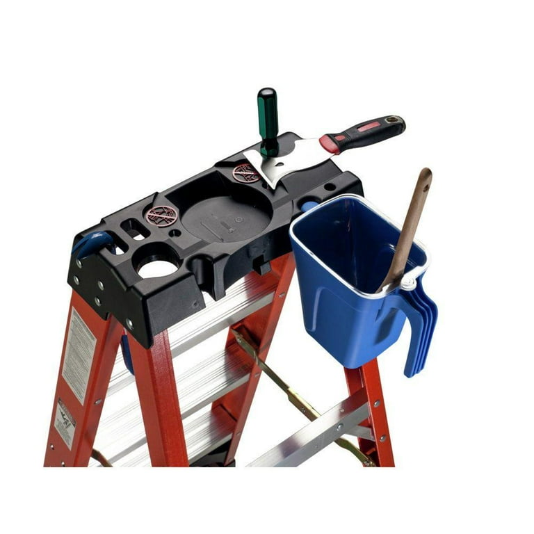 Werner 6 Ft. Fiberglass Step Ladder 10 Ft. Reach Height With