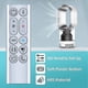 thumbnail image 3 of New Replacement Remote Control for Dyson Pure Hot + Cool Purifying Fan HP04 HP05 HP06 HP09, Air Purifier/Heater (Silver), 3 of 5