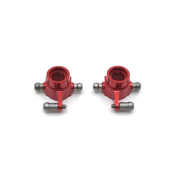 Riwesomey 1 par de copas de dirección de coche RC, copas traseras de vehículo, piezas de repuesto para modificación de juguete de automóvil Type3 NO3