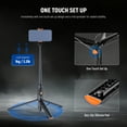 thumbnail image 6 of Neewer PA992 57.9" Selfie Stick Tripod, Metal Phone Stand with Holder & Remote for iPhone/Samsung/Android Video Recording, Black, 6 of 9