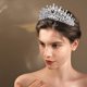 thumbnail image 4 of Coronas para mujer, estilo clásico, reina, tiara barroca con diamantes de imitación, 4 of 5