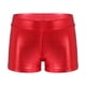 thumbnail image 4 of Pantalones cortos de baile y gimnasia para niñas, Ropa de baile de Jazz moderna, cintura elástica metálica brillante, pantalones cortos deportivos para entrenamiento de gimnasio, 4 of 5