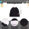 thumbnail image 2 of FZ FANTASTIC ZONE Toddler Kids Winter Hats Touchscreen Gloves Scarfs Set Pompom Beanie Caps Neck Warmer with Fleece for 5-8 Years Old Baby Girls Boys Gifts, Gloves, Red, 2 of 6