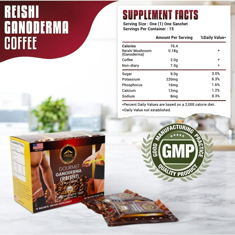 Ganoderma 4 In 1 Coffee (40 Boxes) - Free Shipping In The USA - Foto 3