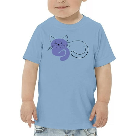 

Very Peri Lazy Cat Art T-Shirt Toddler -Image by Shutterstock 5 Toddler