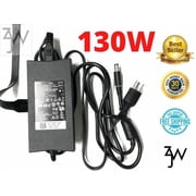 Genuine Dell 130W AC Adapter 19.5V 6.7A Laptop Charger 7.4mm plug