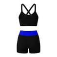 thumbnail image 6 of Aofany 3 Piece Tankini Swimsuits for Women Tummy Control Plus Size Bathing Suit with Boy Shorts Tank Top and Sports Bra, 6 of 6