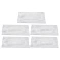 thumbnail image 1 of 5 unids/set pegatinas reflectantes para bicicleta de montaña resistentes a altas temperaturas llanta de bicicleta rayas plateadas, 1 of 12