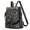 Basketball and Splash Black Pattern, variant on Basketball and Hoop Black Pattern Fashion Backpack, Casual Daypack with Side Bottle Pockets & Convertible Strap, Multi Pockets Gifts for Women Casual Use