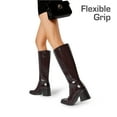 thumbnail image 7 of BURUDANI Women Chunky-Heel Square-Toe Knee-High Tall Boots Side-Zip Fashion Boots, 7 of 7