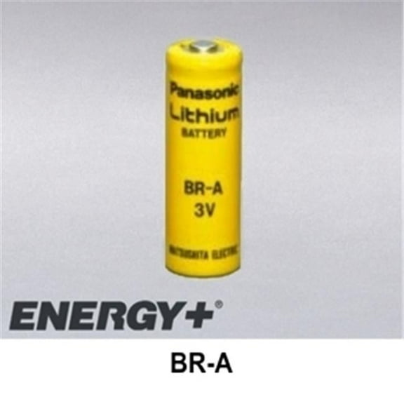 FedCo Batteries Compatible with Panasonic  3.0V 1800mAh Lithium Cell - Yellow Black