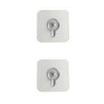 thumbnail image 3 of maskred 1/2/3/5 Screw Hanger Acrylic Wall Stick Holder Household Storage Screw Hook Seamless Rack 1pcs 2PCS, 3 of 6