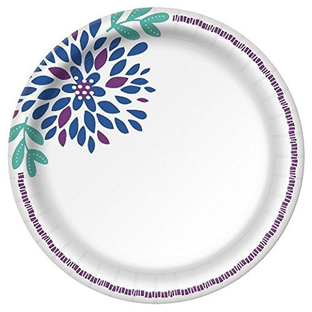Dixie Everyday Paper Plate & Bowl Bundle, Large Plate (44 ct), Small Plate (50 ct) and Bowl (38 ct)