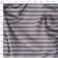 thumbnail image 4 of Soimoi Moss Georgette Fabric Horizontal Stripe Decor Fabric Printed Yard 42 Inch Wide, 4 of 5