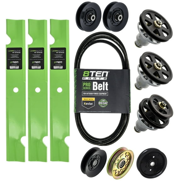 8TEN Deck Rebuild Kit for Exmark Turf Ranger TR23KC 1-323532 1-553039 52-inch MK1010183