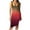 Wine Womens Summer Dress, variant on USSUMA Sun Dresses Women Summer Casual Sleeveless Sexy Club Bodycon Pencil Midi Sundresses for Women Tie-Dye Print Plus Size Dress for Women U Neck Graduation Dress